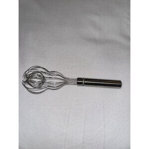 Vintage Pampered Chef Stainless Steel Double Balloon Whisk SS VHTF